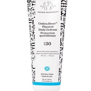 Drunk Elephant Umbra Sheer Daily Defense SPF 30 Sunscreen with Marula Oil 90 mL